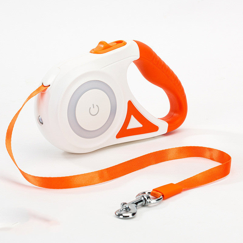 adjustable dog leash 3 to 5 meters with lamp