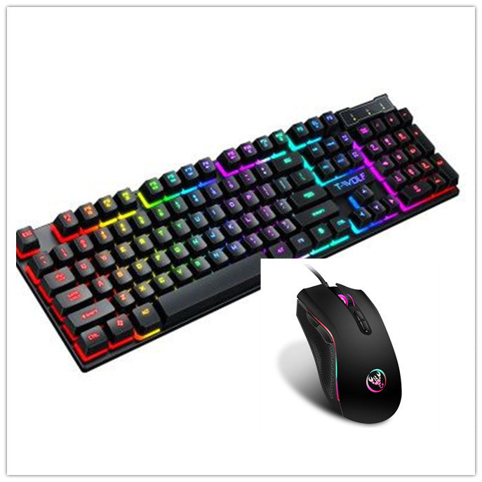 Gaming Wired Keyboard + mouse Floating Manipulator