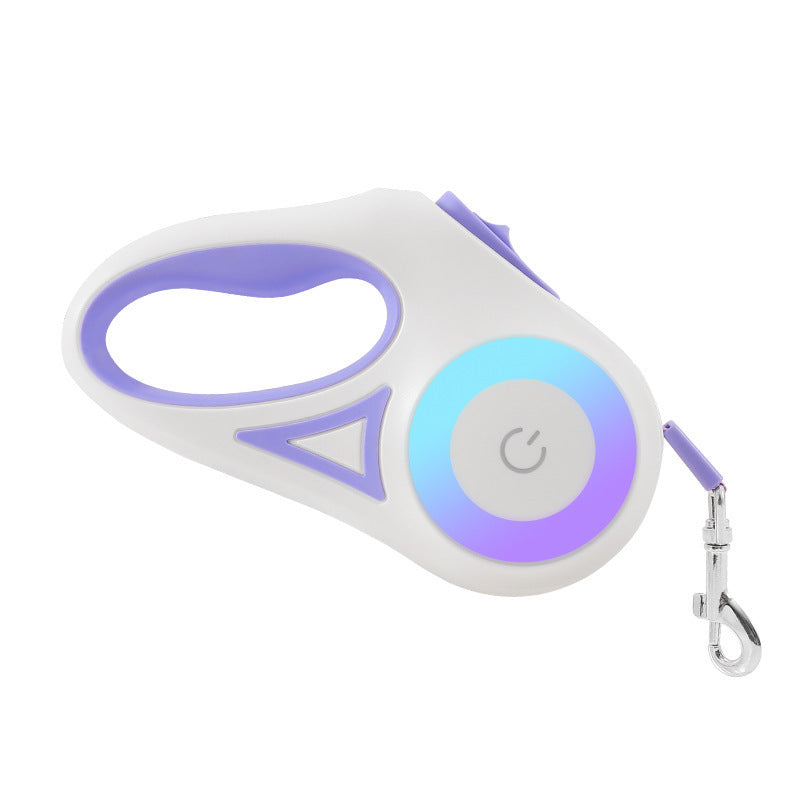 adjustable dog leash 3 to 5 meters with lamp