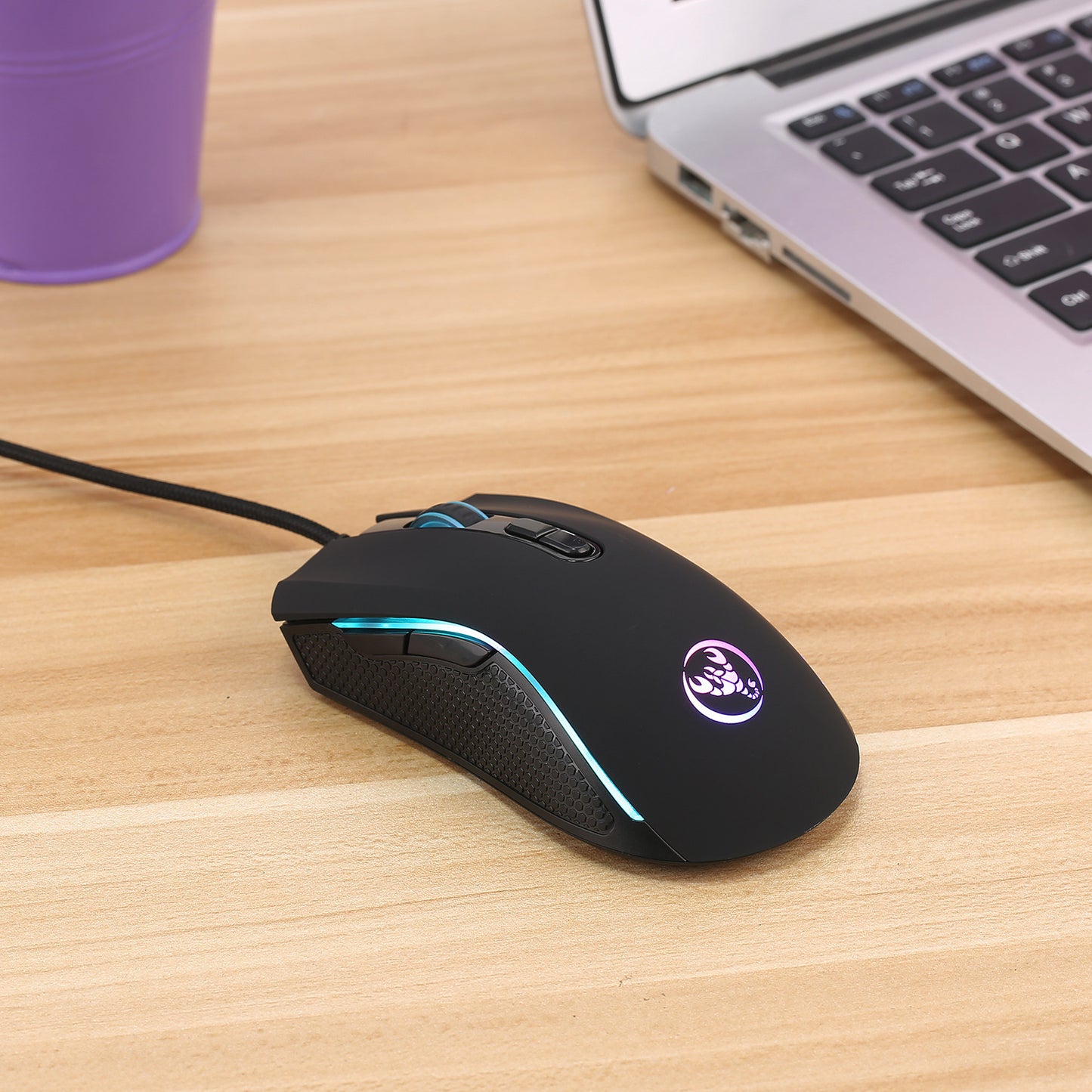 Gaming Wired Keyboard + mouse Floating Manipulator
