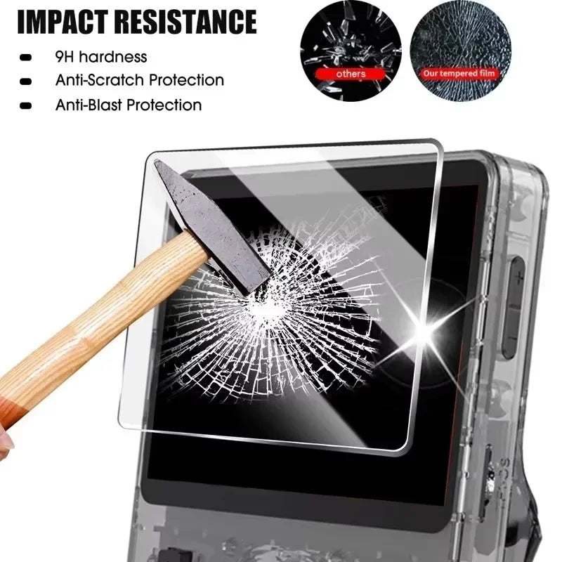 4 IN 1 Glass+Bag for R35S R36S Game Console