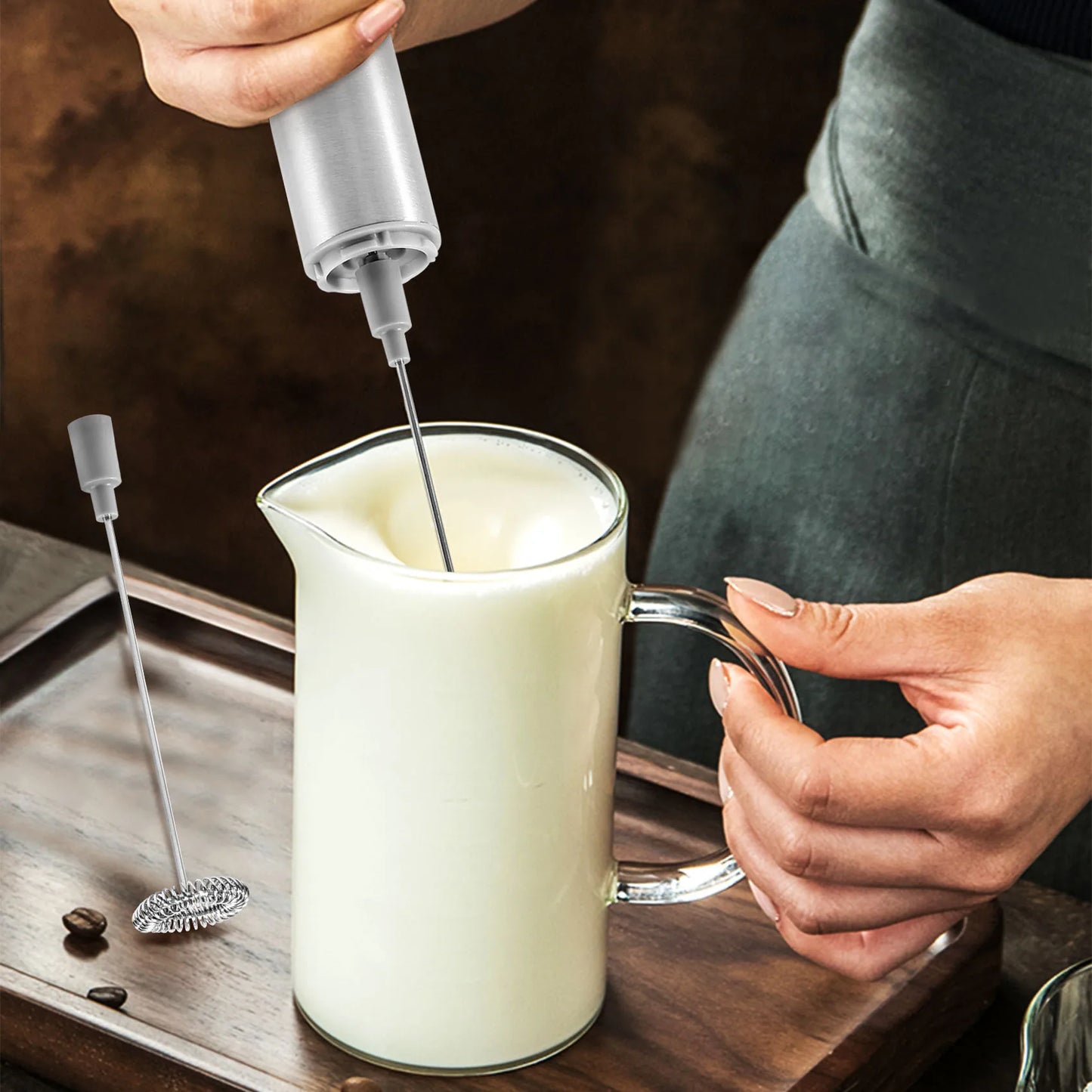 Premium Milk Frother Handheld
