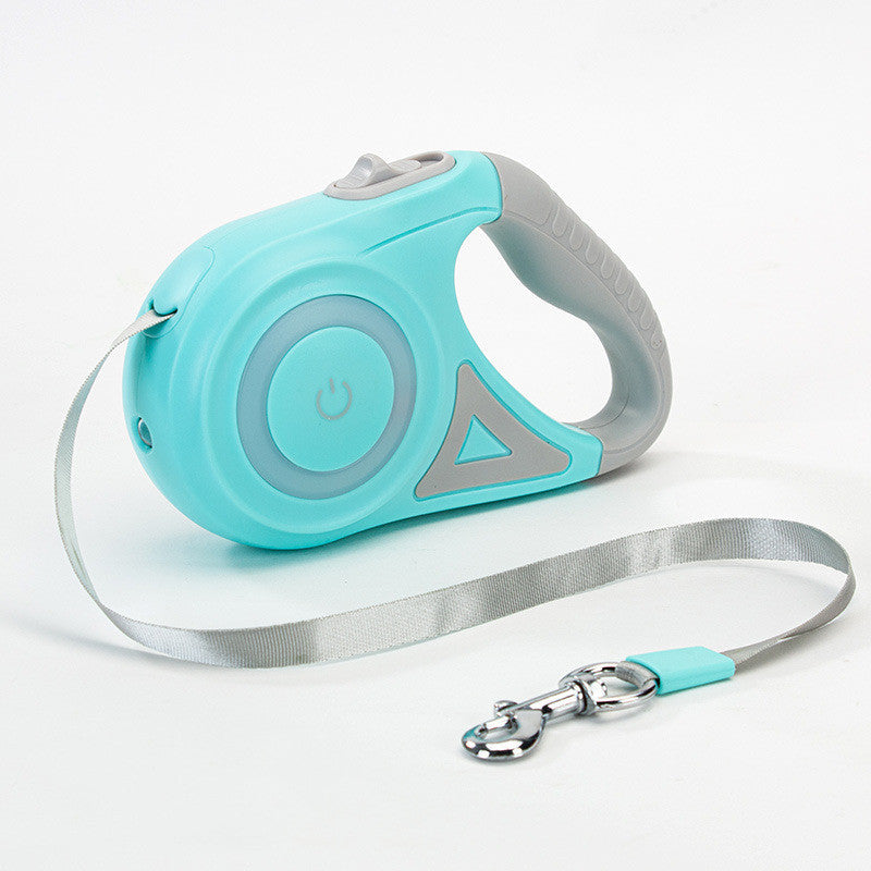 adjustable dog leash 3 to 5 meters with lamp