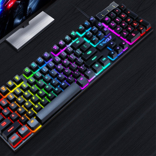 Gaming Wired Keyboard + mouse  Floating Manipulator