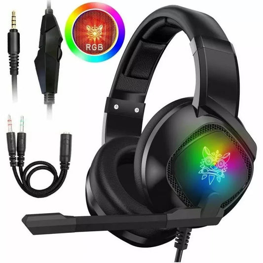 Gaming Headset Noise Cancellation Microphone Volume Controller