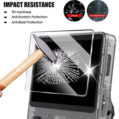 4 IN 1 Glass+Bag for R35S R36S Game Console