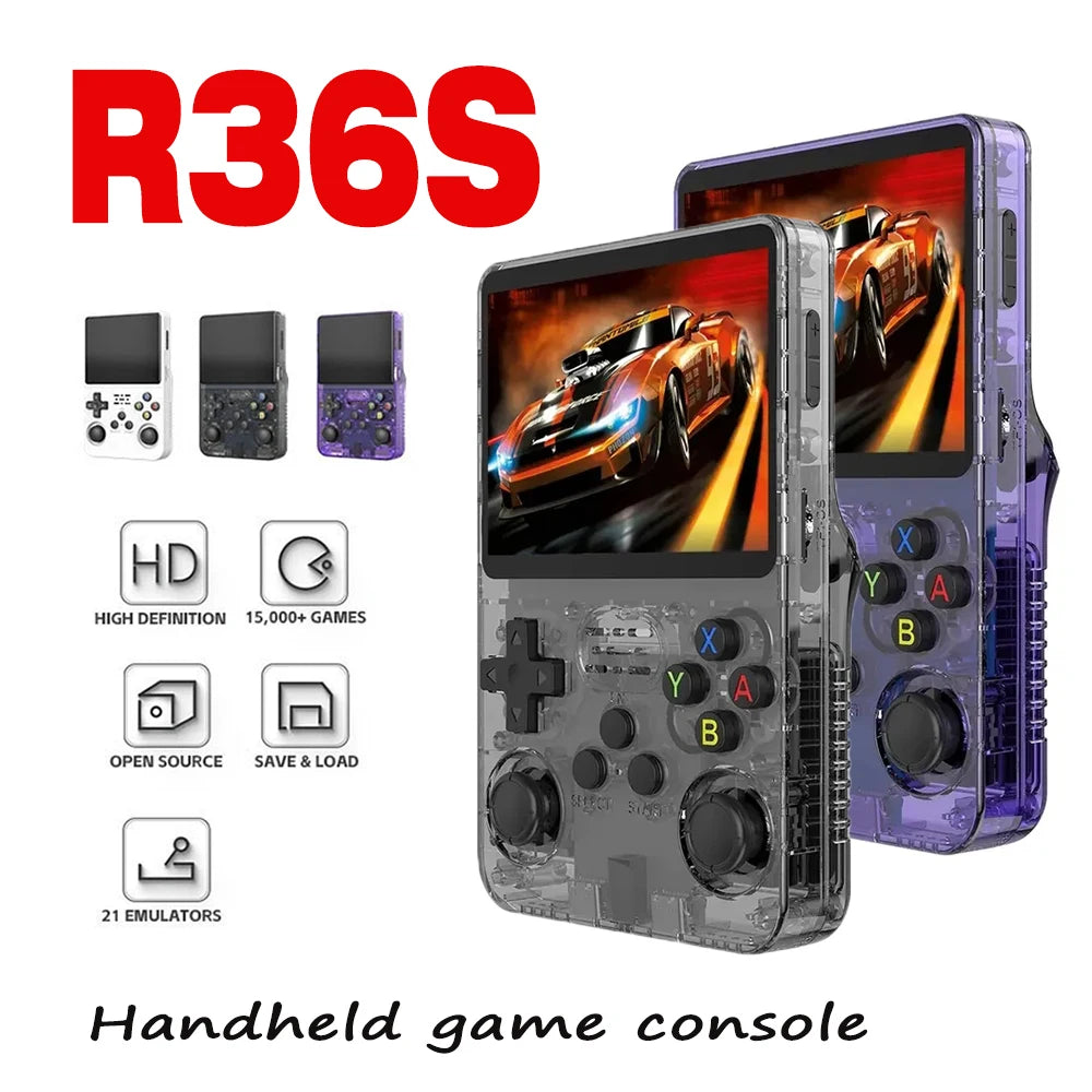 🎮  Retro Handheld Game Console-10,000+ Games, 3.5" IPS Display, Portable Linux Gaming System
